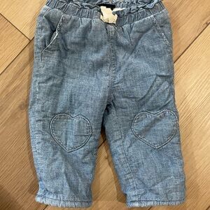 Baby GAP Lined Denim